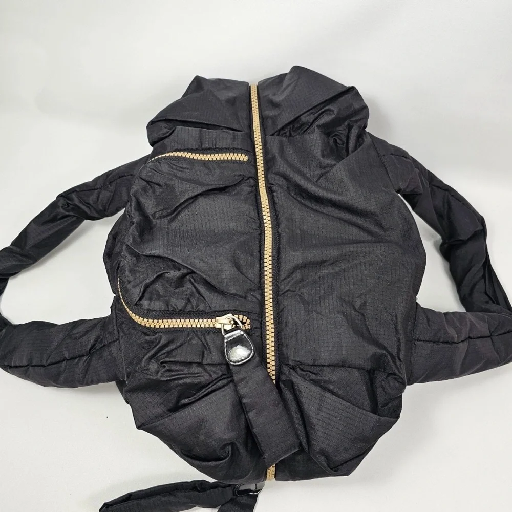 Authentic See By Chloe Women's Black Padded Nylon Tote Bag - Picture 2 of 6